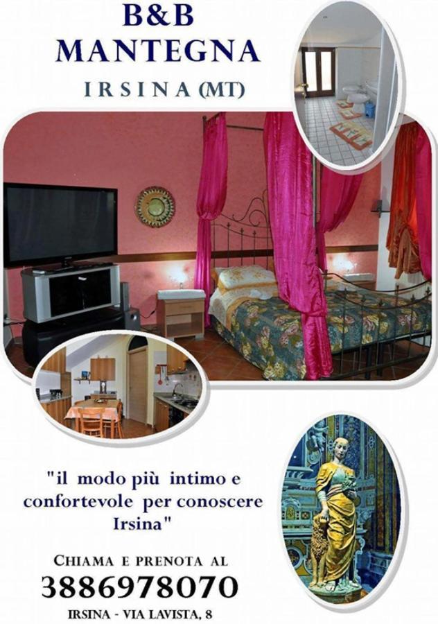 B&B Mantegna Irsina Mt Exterior foto